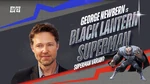 The announcement of George Newbern as the voice actor for Black Lantern Superman.
