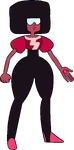 Flashback Garnet's Official Artwork from Steven Universe.