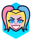 Harley Wins Badge