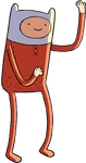 Pajama Finn's Official Artwork from Adventure Time.