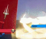 Evil Morty's defeat animation.