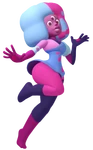 Earlier render for First Fusion Garnet, seen in the Tech Tests and on the official website.