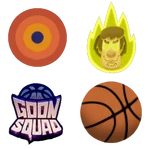 In-game spritesheet for the stickers seen on the two coolers.