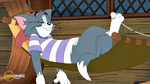 Tom as seen in the beginning of Tom and Jerry: Shiver Me Whiskers.