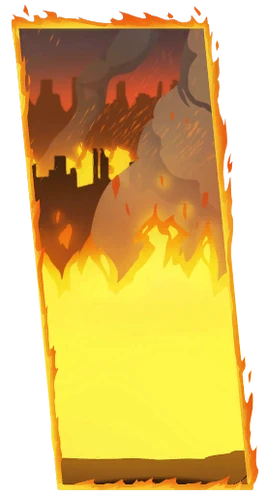 Burning City Banner
