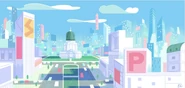 TheCityOfTownsvilleReboot.png (1.65 MB) The City of Townsville as seen in the 2016 reboot of The Powerpuff Girls.