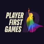 Player First Games' Twitter profile picture during Pride Month.