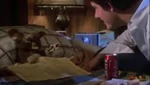 Gizmo wearing 3D glasses in Gremlins.