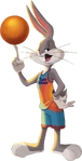 Bugs Bunny's Official Render from Space Jam: A New Legacy.