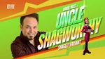 The announcement of Daniel Ross as the voice actor for Uncle Shagworthy.