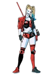 Harley Quinn's Official Artwork from Suicide Squad Vol 6.