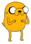 Jake the Dog's Official Artwork from Adventure Time.