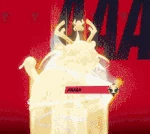 Mummy Reindog's victory animation.