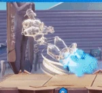 Iron Giant's entrance animation.