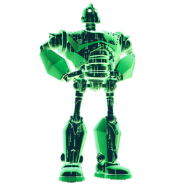 Matrix code iron giant