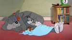 Tom and Jerry sleeping together in "The Truce Hurts".