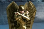 Wonder Woman in her golden armor, as seen in Wonder Woman 1984.