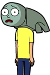Hammerhead Morty's Official Artwork from Pocket Mortys.