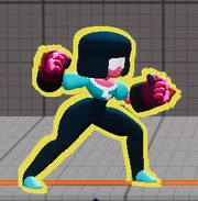 Flashback Garnet as seen in The Lab prior to the Season 1.02 Patch.
