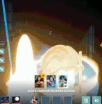 Black Lantern Wonder Woman's lobby animation.