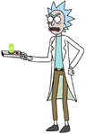 Rick's Official Artwork from Rick and Morty.