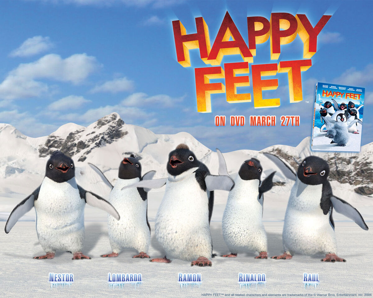 happy feet characters pictures and names