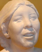 Facial reconstruction of the mummy known as Annie