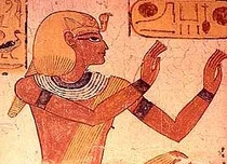 Ramesses XI from KV6 mural