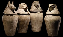 Djedbastiufankh's conopic jars