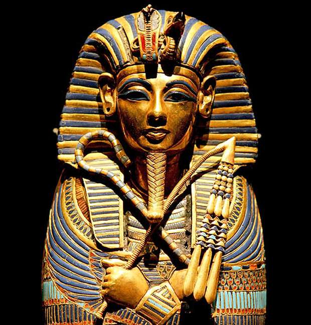 king tut mummy wrapped