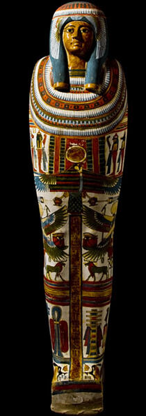 egyptian mummy case