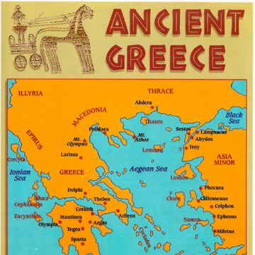 Ancient Greece Map Troy Greece | Rickipedia: The Mummy Wiki | Fandom