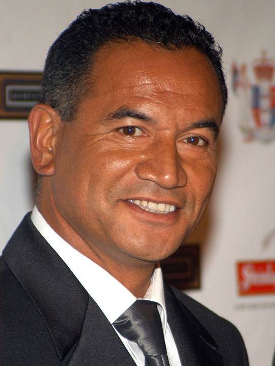 full length portrait of temuera morrison as a tattooed