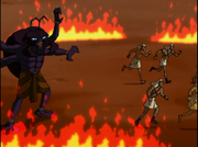 Scarab terrorizing Egypt in 3,000 B.C.