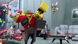 Eggman getting hugged