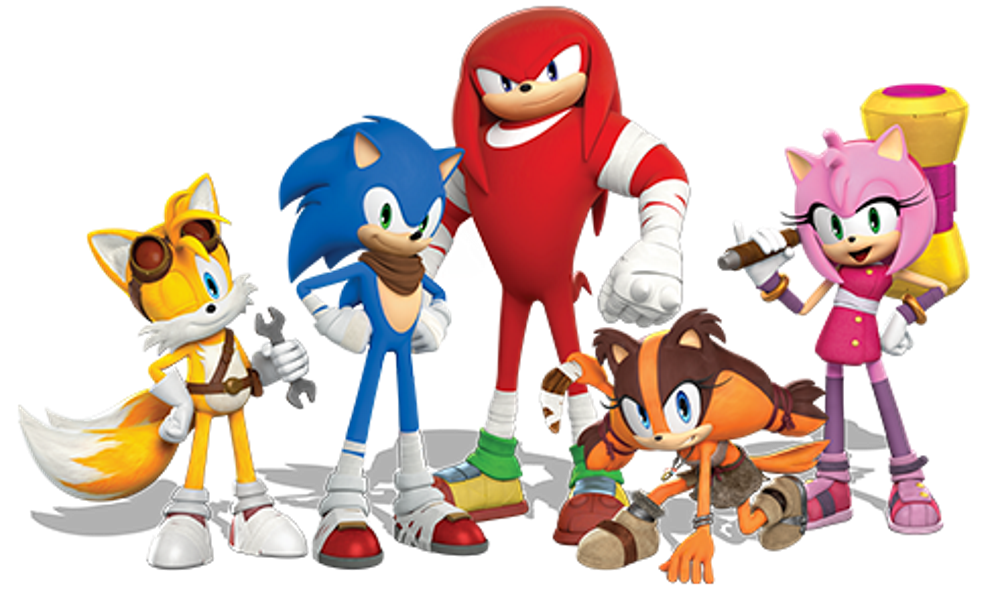 Sem a intervensão do Sonic Team, personagens de Sonic Boom