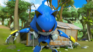 Metal Sonic aka The Real Thief appears