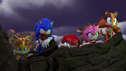 Final Boss Cutscene Team Sonic