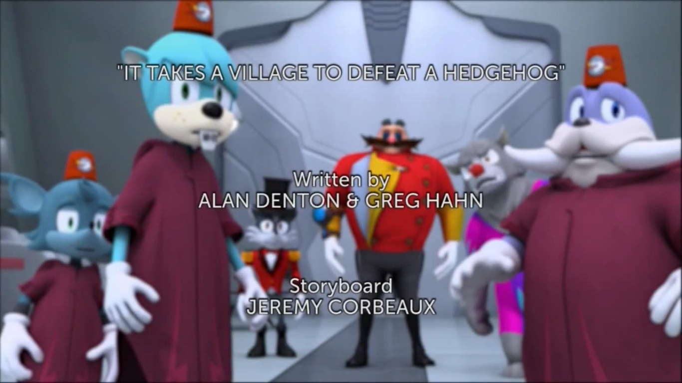 It Takes a Village to Defeat a Hedgehog, Mundo Sonic Boom Wiki