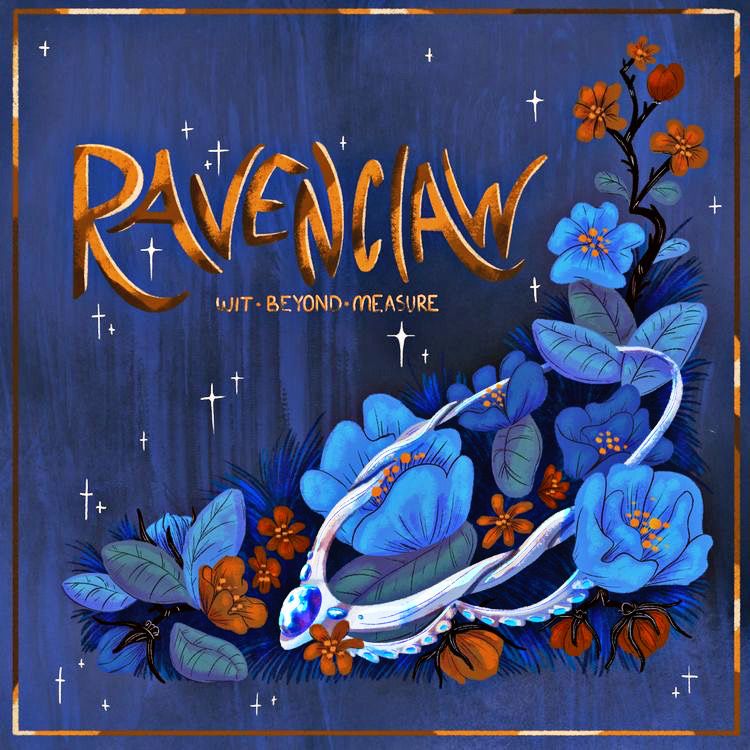 🦅💙 La Casa Ravenclaw valora el aprendizaje, la sabiduría, el