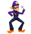 Recreated waluigi pose render by nintega dario