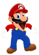 Mario Nintendo SMG4VERSE Render