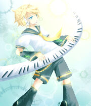 VOCALOID Kagamine Len by devilevil