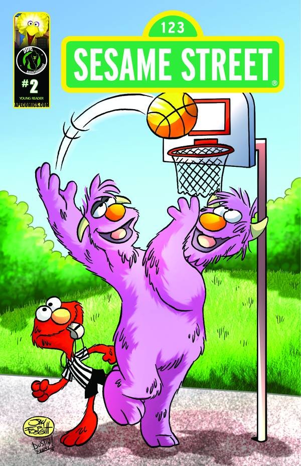 Sesame Street #1 Variant Cover Ape Entertainment Comics CB7789 