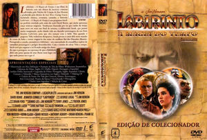 DVD Filme Labirinto - A Magia do Tempo - Semi Novo