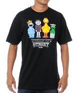 Neff-x-Sesame-Street-Street-Kings-Black-T-Shirt- 202491-0001-front