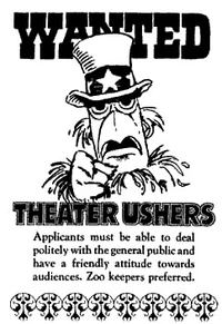 Sam the Eagle, from The Muppet Show Fan Club Newsletter