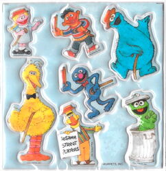 Puffy stickers