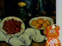 Still Life with Cherries and Peaches