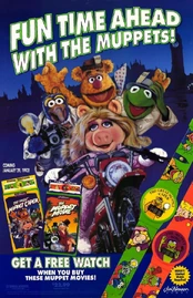 Poster-TMM-GMC-VHS-Release.jpg (172 KB) The Muppet Movie & The Great Muppet Caper on VHS 1993